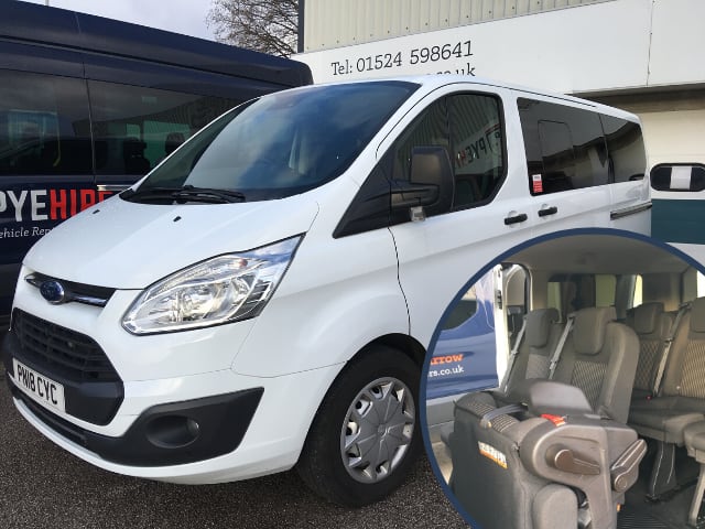 Ford Transit Tourneo or Kombi 8 seats